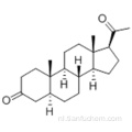 Pregnane-3,20-dione, (57186185,5alpha) - CAS 566-65-4